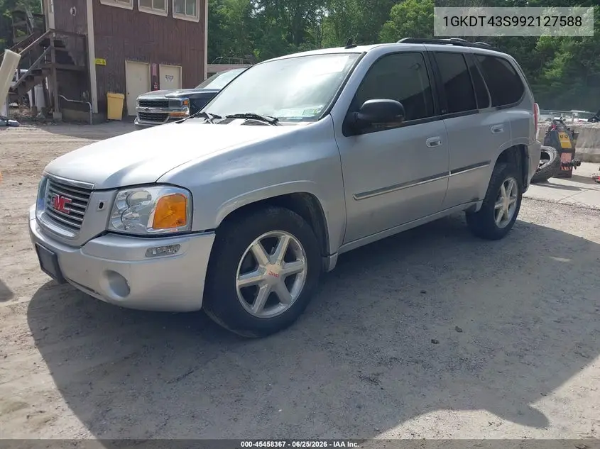 2009 GMC Envoy Slt VIN: 1GKDT43S992127588 Lot: 45458367
