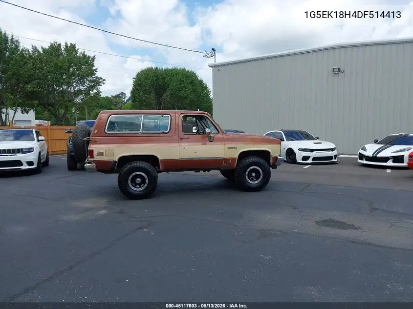 1983 GMC Jimmy K1500 VIN: 1G5EK18H4DF514413 Lot: 45117803