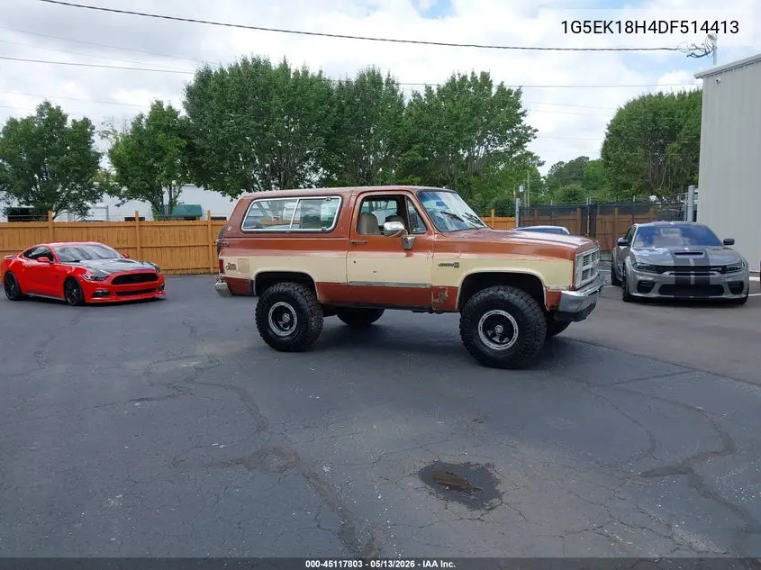1983 GMC Jimmy K1500 VIN: 1G5EK18H4DF514413 Lot: 45117803