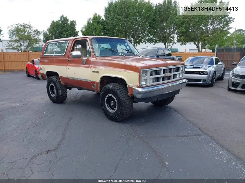 1983 GMC Jimmy K1500 VIN: 1G5EK18H4DF514413 Lot: 45117803