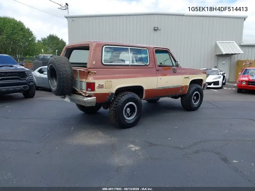1983 GMC Jimmy K1500 VIN: 1G5EK18H4DF514413 Lot: 45117803