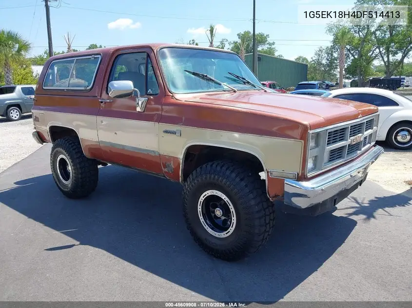 1983 GMC Jimmy K1500 VIN: 1G5EK18H4DF514413 Lot: 45609908