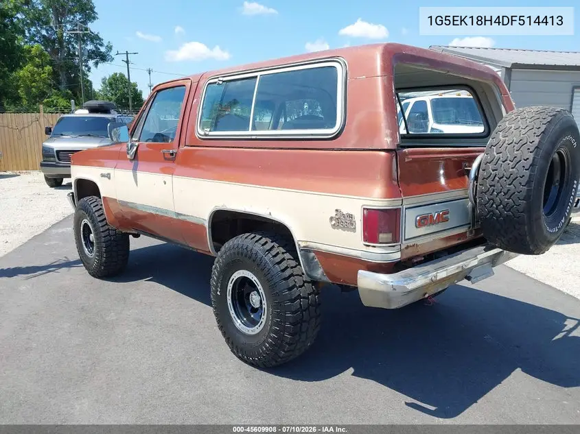 1983 GMC Jimmy K1500 VIN: 1G5EK18H4DF514413 Lot: 45609908