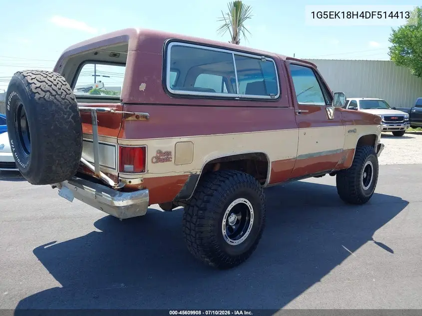 1983 GMC Jimmy K1500 VIN: 1G5EK18H4DF514413 Lot: 45609908