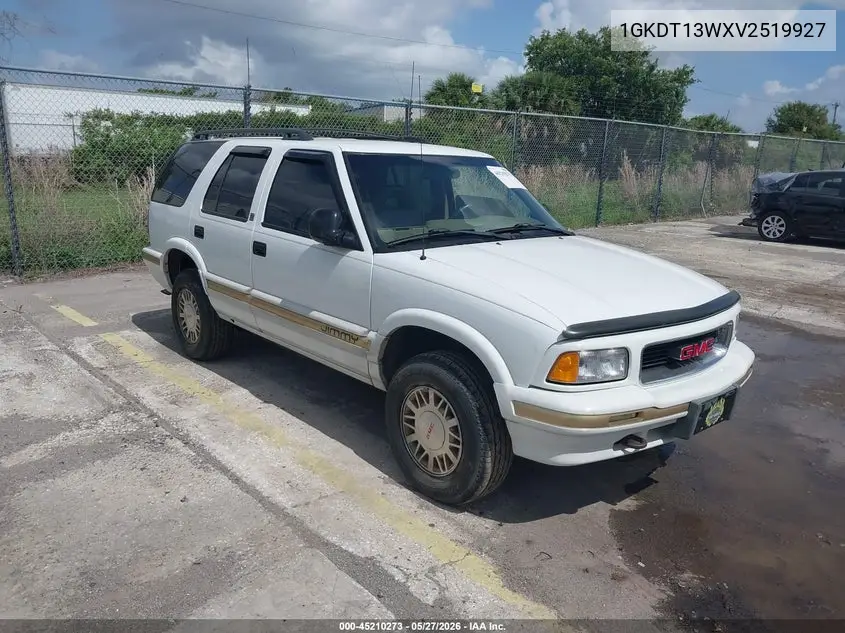 1997 GMC Jimmy VIN: 1GKDT13WXV2519927 Lot: 45210273