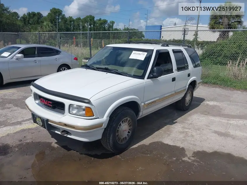 1997 GMC Jimmy VIN: 1GKDT13WXV2519927 Lot: 45210273