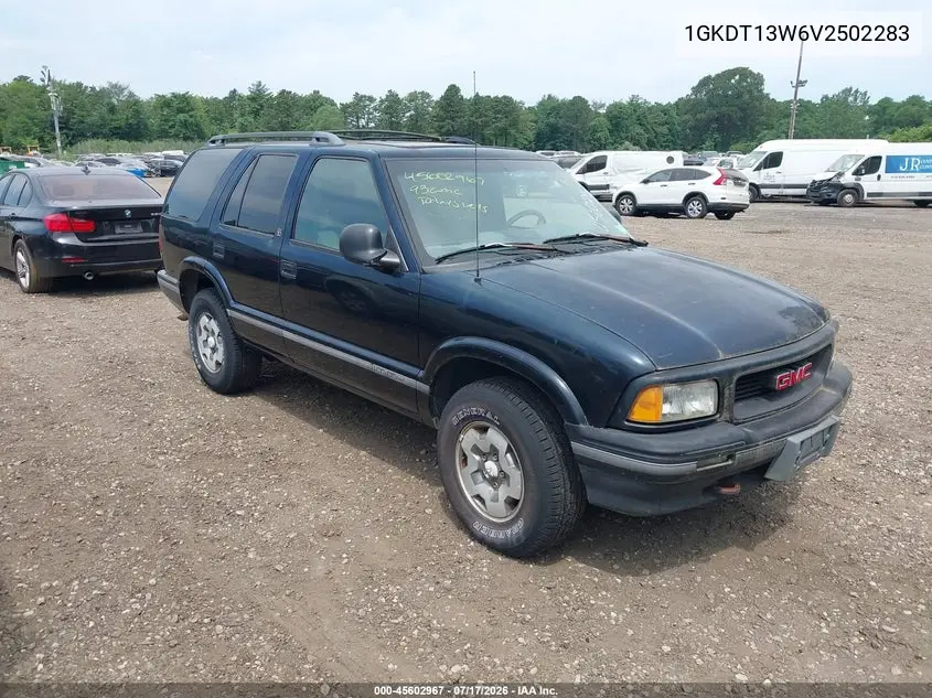 1997 GMC Jimmy Sls VIN: 1GKDT13W6V2502283 Lot: 45602967
