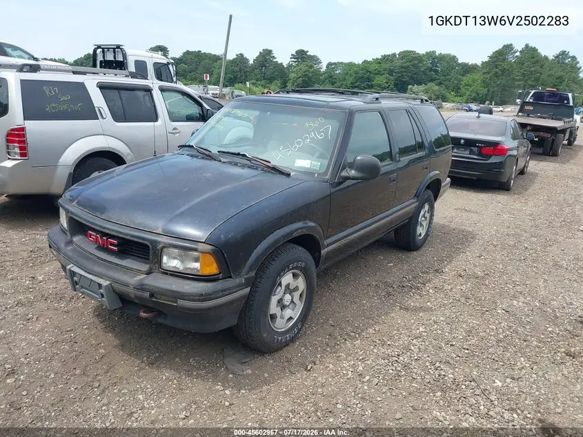1997 GMC Jimmy Sls VIN: 1GKDT13W6V2502283 Lot: 45602967