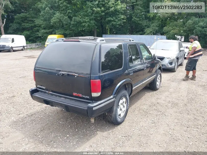 1997 GMC Jimmy Sls VIN: 1GKDT13W6V2502283 Lot: 45602967