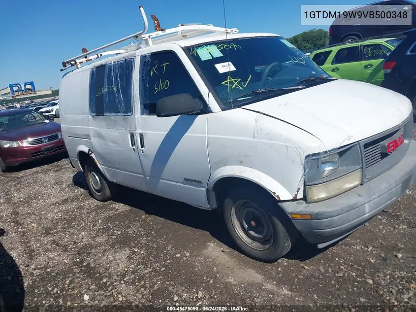 1997 GMC Safari Sl VIN: 1GTDM19W9VB500348 Lot: 45475090
