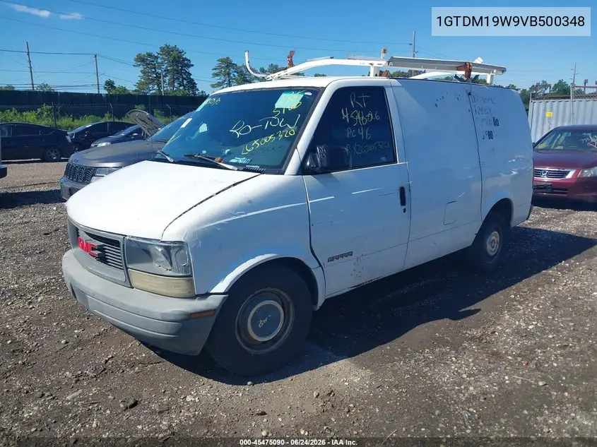 1997 GMC Safari Sl VIN: 1GTDM19W9VB500348 Lot: 45475090