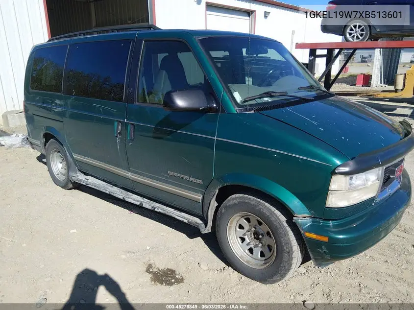 1999 GMC Safari Sl VIN: 1GKEL19W7XB513601 Lot: 45278849