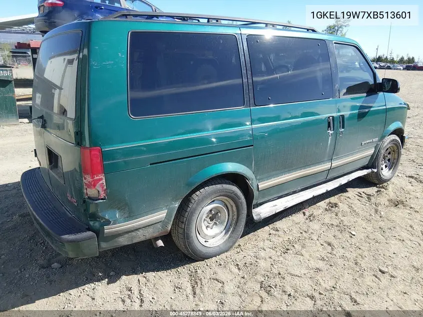 1999 GMC Safari Sl VIN: 1GKEL19W7XB513601 Lot: 45278849