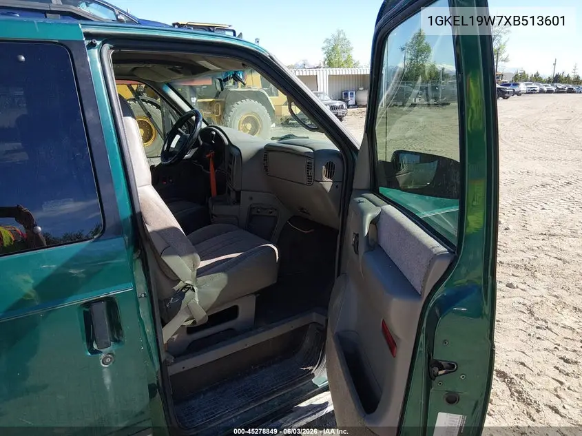 1999 GMC Safari Sl VIN: 1GKEL19W7XB513601 Lot: 45278849