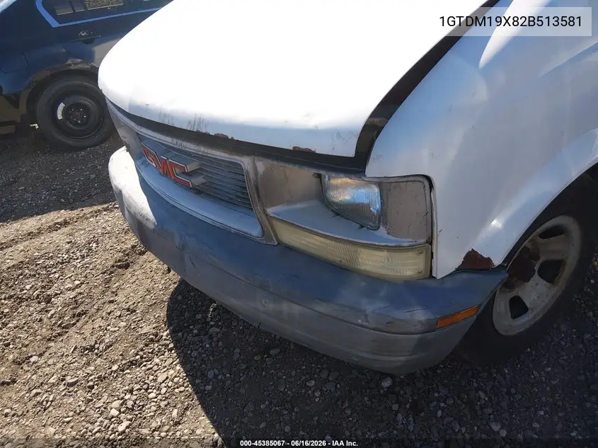 2002 GMC Safari Sl VIN: 1GTDM19X82B513581 Lot: 45385067