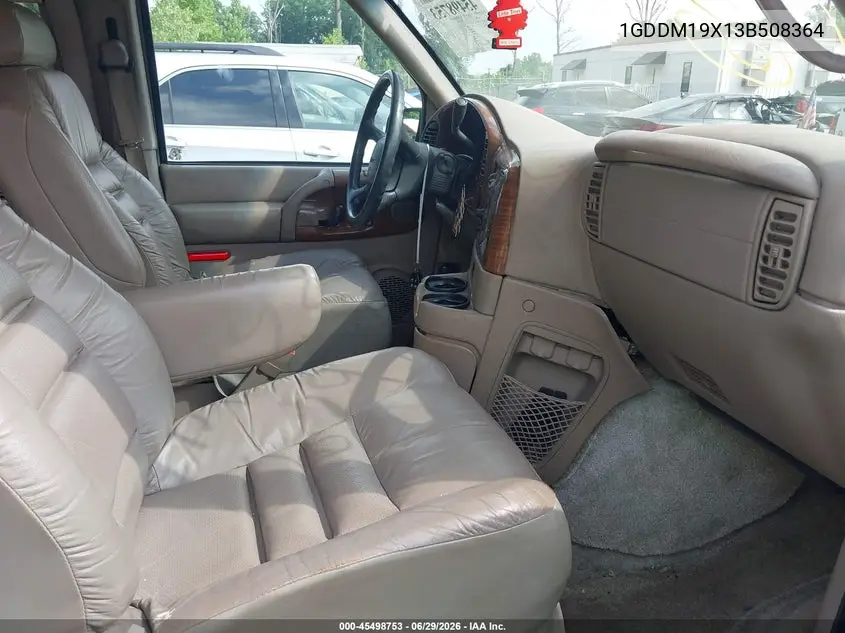 2003 GMC Safari Upfitter VIN: 1GDDM19X13B508364 Lot: 45498753