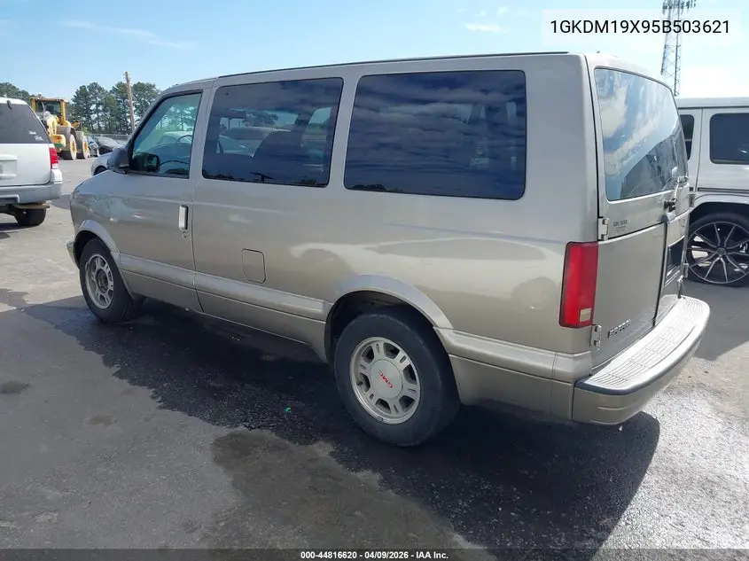 2005 GMC Safari VIN: 1GKDM19X95B503621 Lot: 44816620