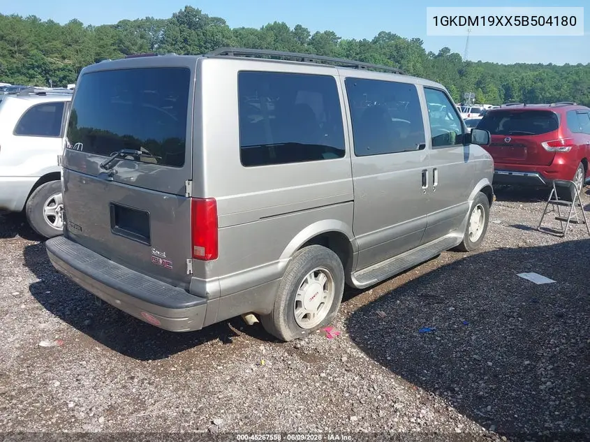 2005 GMC Safari VIN: 1GKDM19XX5B504180 Lot: 45267558