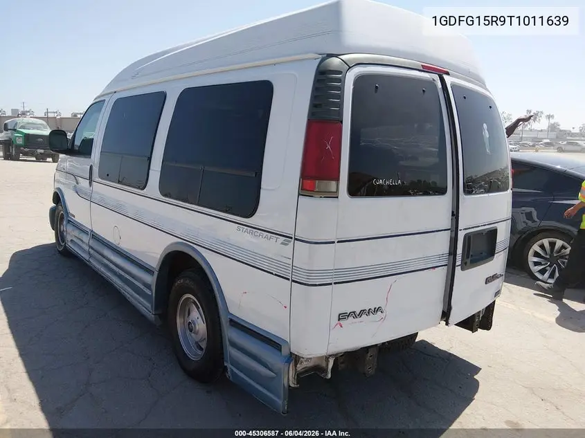 1996 GMC Savana Rv G1500 VIN: 1GDFG15R9T1011639 Lot: 45306587