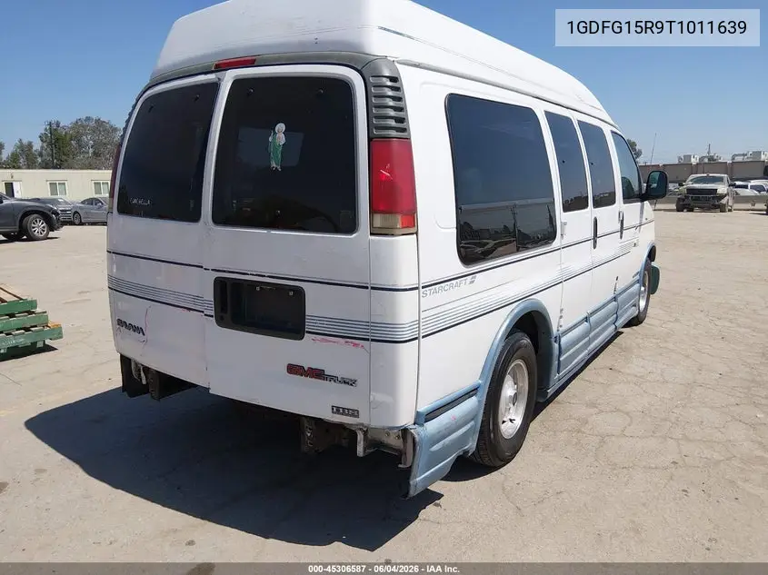 1996 GMC Savana Rv G1500 VIN: 1GDFG15R9T1011639 Lot: 45306587