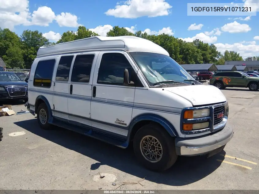 1997 GMC Savana Yf7 VIN: 1GDFG15R9V1071231 Lot: 45431843