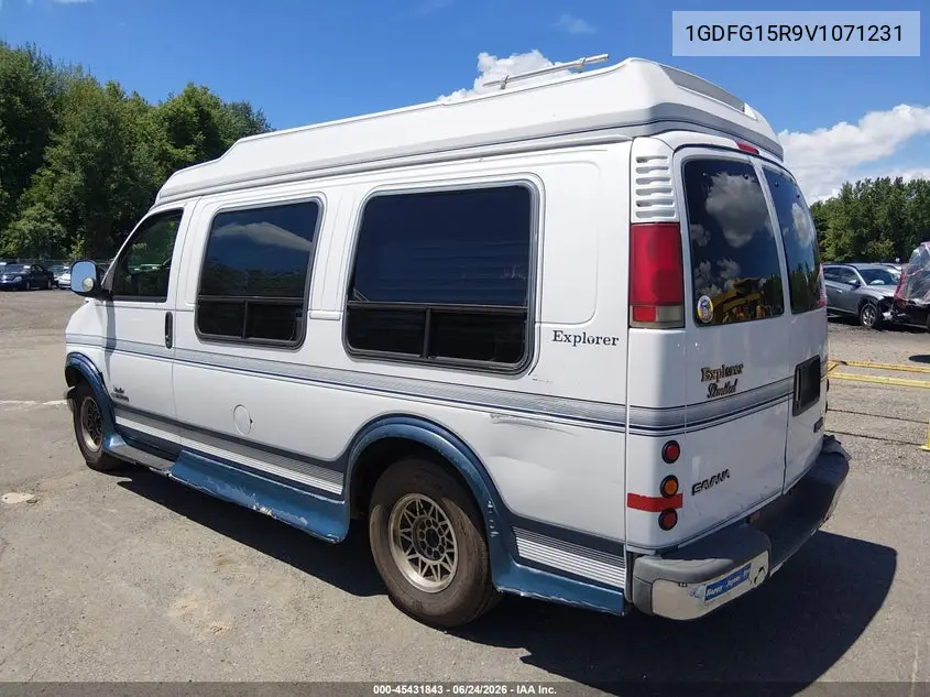 1997 GMC Savana Yf7 VIN: 1GDFG15R9V1071231 Lot: 45431843