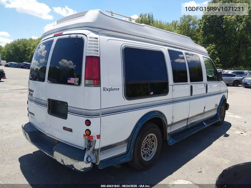 1997 GMC Savana Yf7 VIN: 1GDFG15R9V1071231 Lot: 45431843