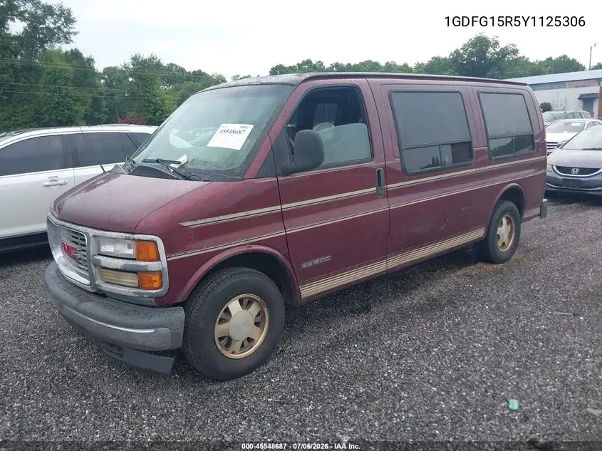 2000 GMC Savana Rv VIN: 1GDFG15R5Y1125306 Lot: 45548687