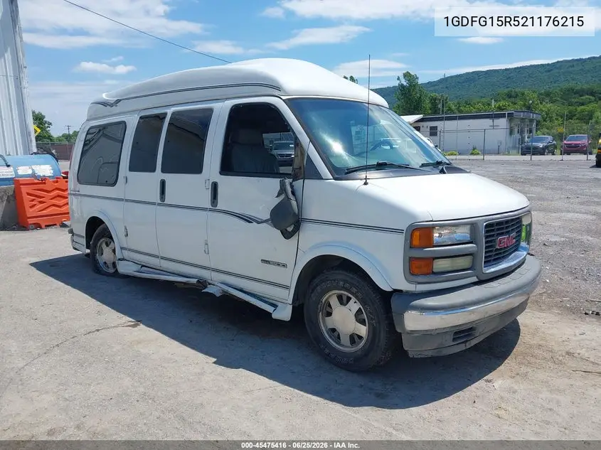 2002 GMC Savana Passenger Standard VIN: 1GDFG15R521176215 Lot: 45475416