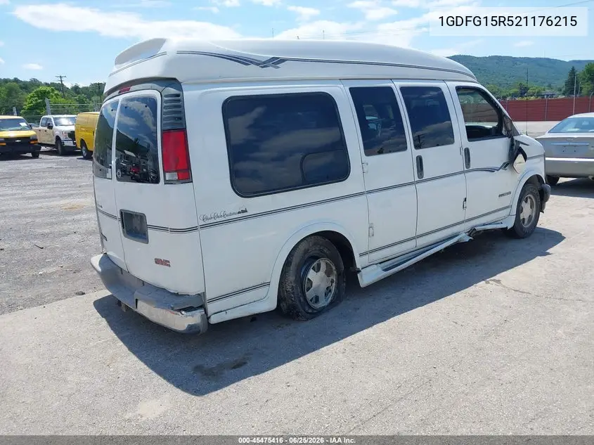 2002 GMC Savana Passenger Standard VIN: 1GDFG15R521176215 Lot: 45475416