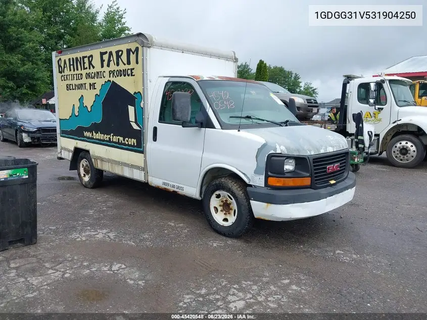 2003 GMC Savana Cutaway Standard VIN: 1GDGG31V531904250 Lot: 45420548