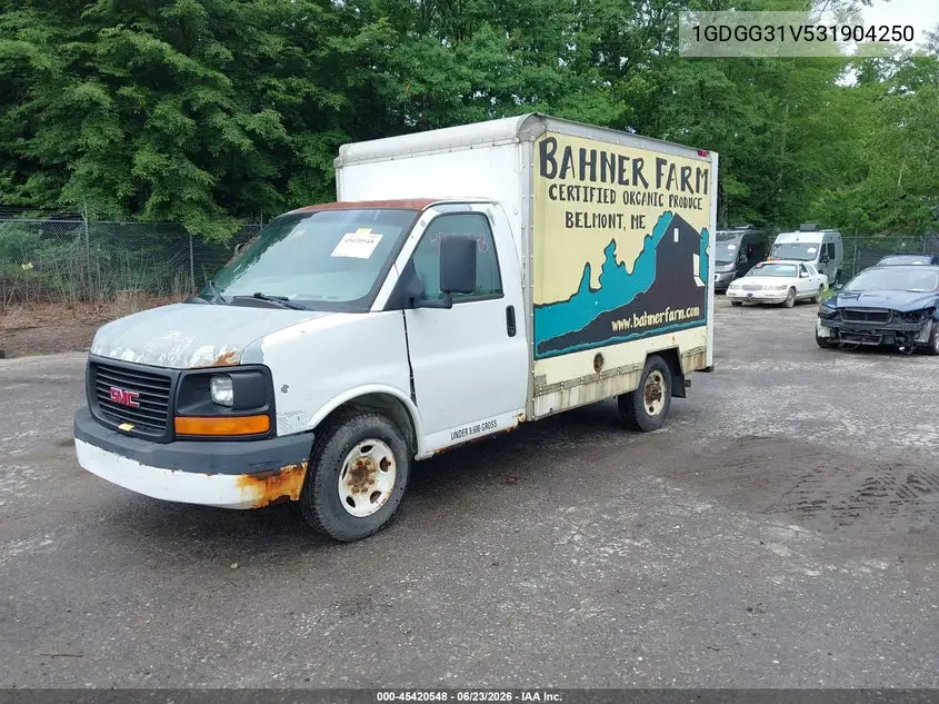 2003 GMC Savana Cutaway Standard VIN: 1GDGG31V531904250 Lot: 45420548
