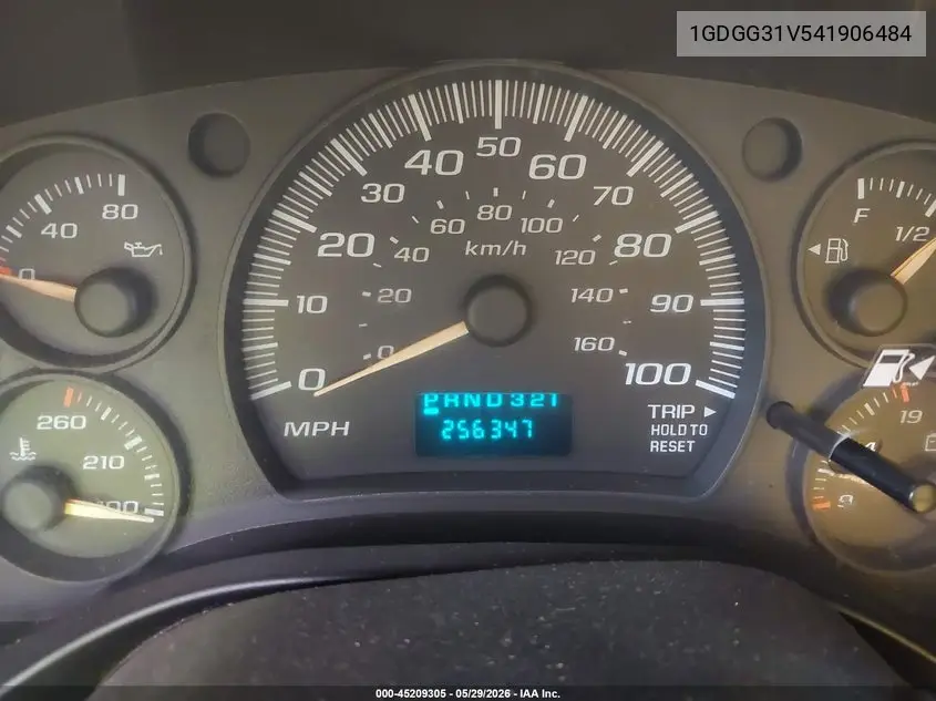 2004 GMC Savana Cutaway Standard VIN: 1GDGG31V541906484 Lot: 45209305