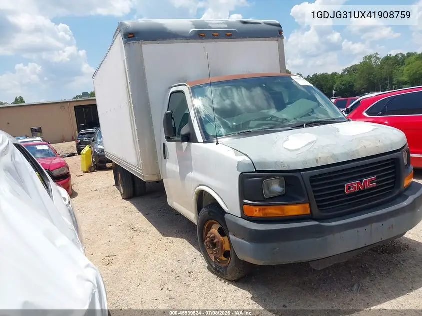 2004 GMC Savana Cutaway Standard W/C7L/C7N VIN: 1GDJG31UX41908759 Lot: 45539524