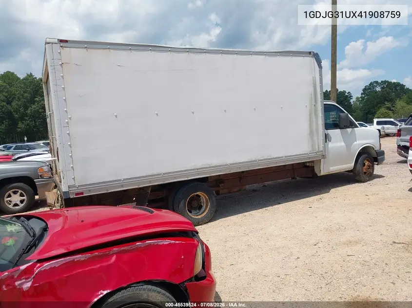2004 GMC Savana Cutaway Standard W/C7L/C7N VIN: 1GDJG31UX41908759 Lot: 45539524