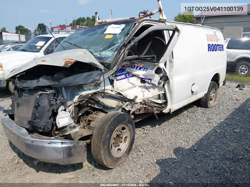 2004 GMC Savana Standard VIN: 1GTGG25V041100139 Lot: 45549607