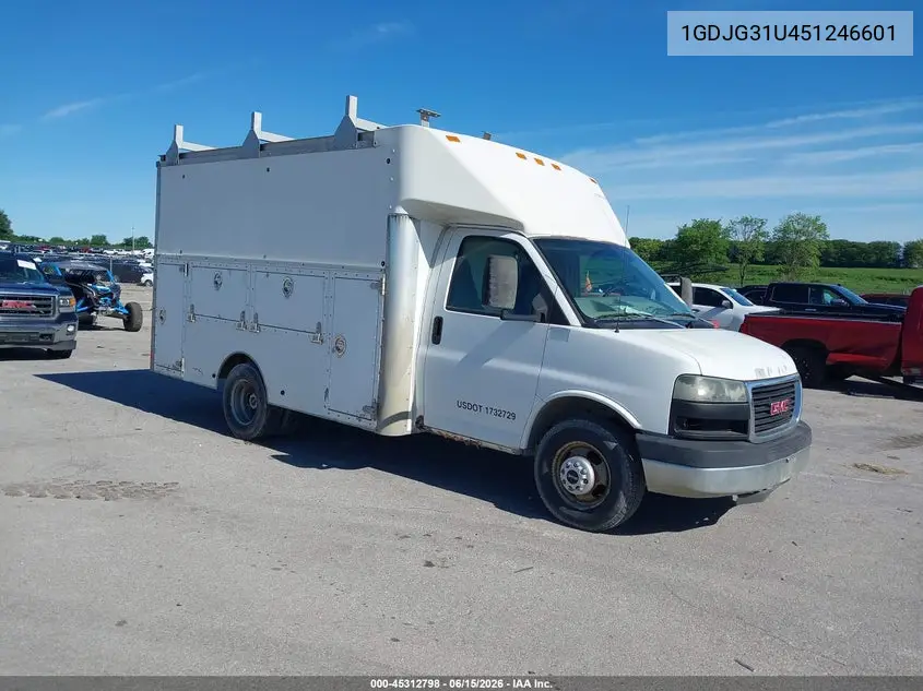 2005 GMC Savana Cutaway Standard W/C7L/C7N VIN: 1GDJG31U451246601 Lot: 45312798