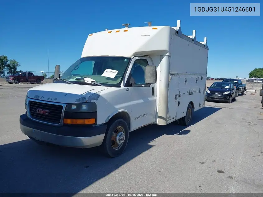 2005 GMC Savana Cutaway Standard W/C7L/C7N VIN: 1GDJG31U451246601 Lot: 45312798