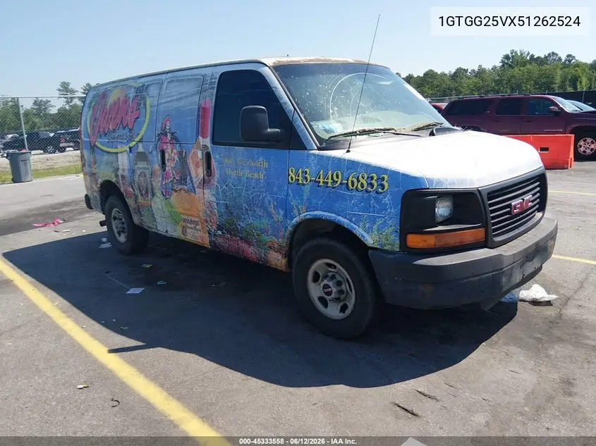 2005 GMC Savana Standard VIN: 1GTGG25VX51262524 Lot: 45333558