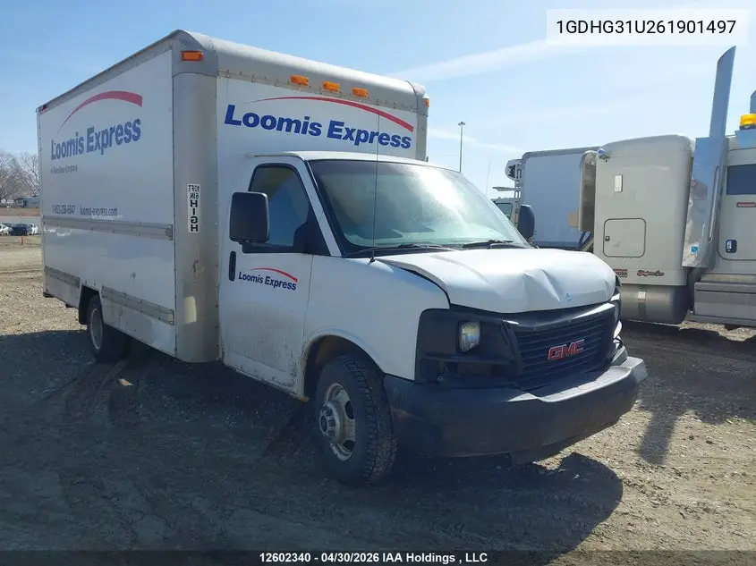 2006 GMC Savana Cutaway G3500 VIN: 1GDHG31U261901497 Lot: 12602340