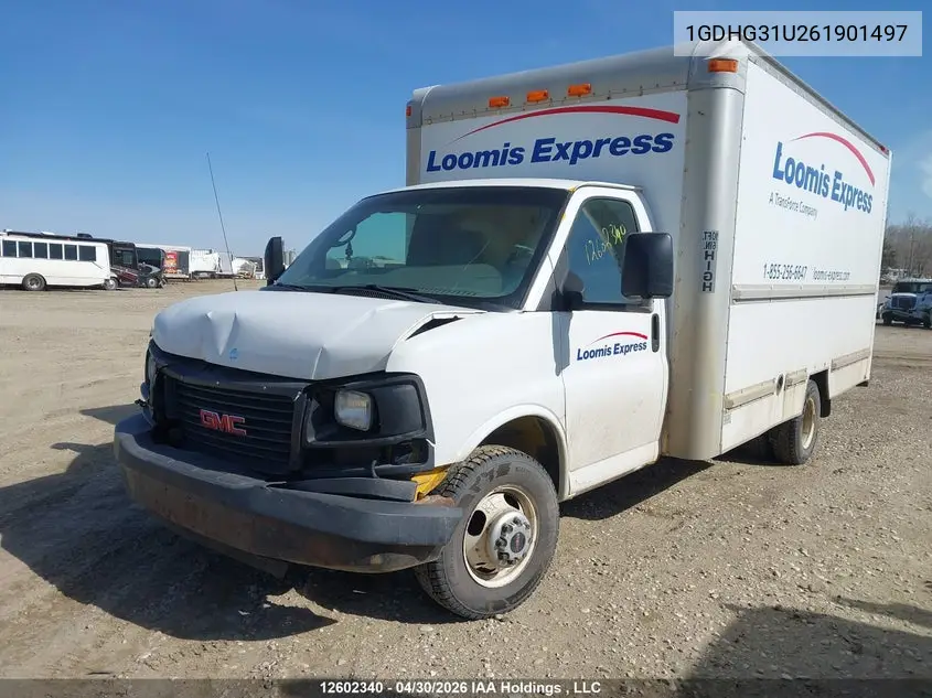 2006 GMC Savana Cutaway G3500 VIN: 1GDHG31U261901497 Lot: 12602340