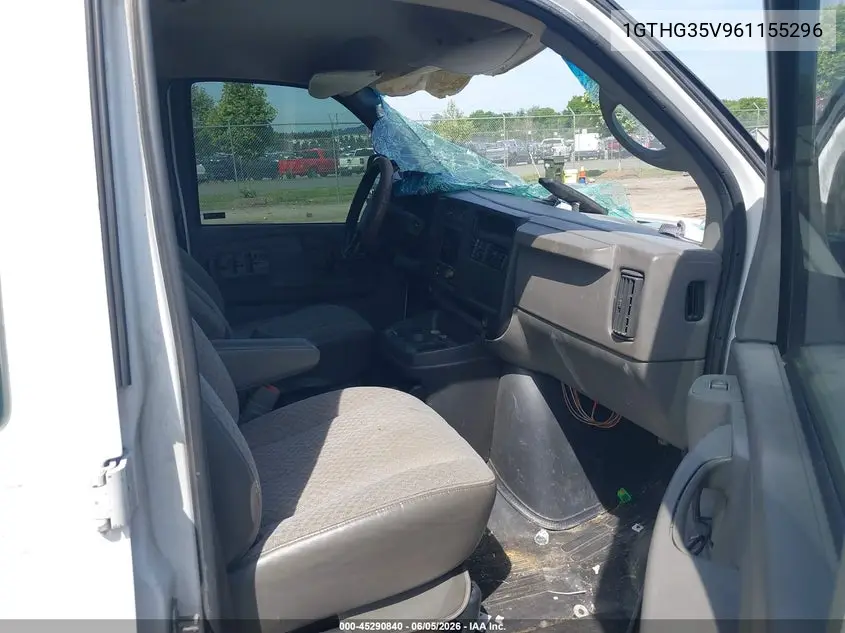 2006 GMC Savana Work Van VIN: 1GTHG35V961155296 Lot: 45290840