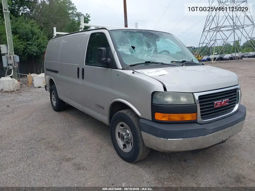 2006 GMC Savana Work Van VIN: 1GTGG25V461125029 Lot: 45375469