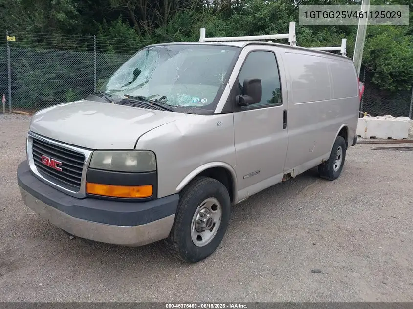 2006 GMC Savana Work Van VIN: 1GTGG25V461125029 Lot: 45375469