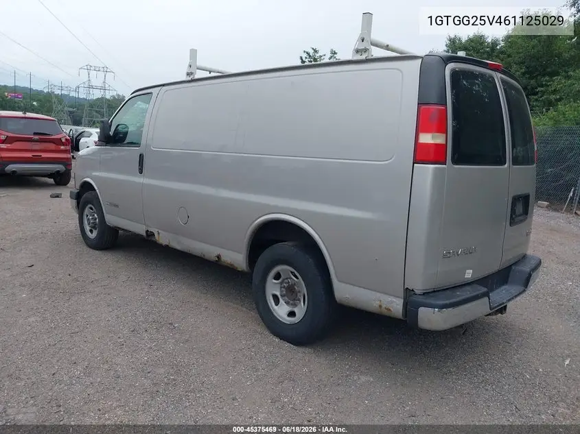 2006 GMC Savana Work Van VIN: 1GTGG25V461125029 Lot: 45375469