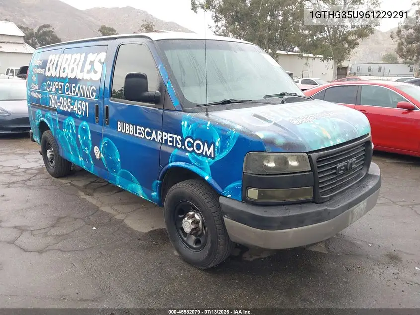 2006 GMC Savana Work Van VIN: 1GTHG35U961229291 Lot: 45582079