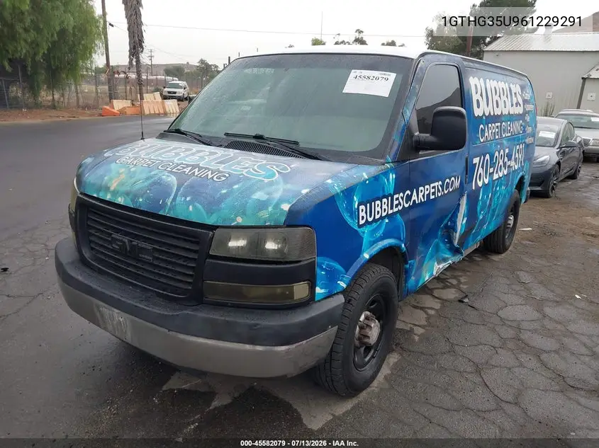 2006 GMC Savana Work Van VIN: 1GTHG35U961229291 Lot: 45582079