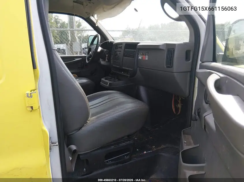 2006 GMC Savana Work Van VIN: 1GTFG15X661156063 Lot: 45663210