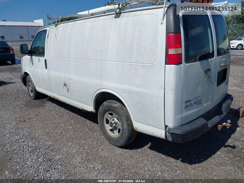 2008 GMC Savana Work Van VIN: 1GTFH154481235124 Lot: 45672197