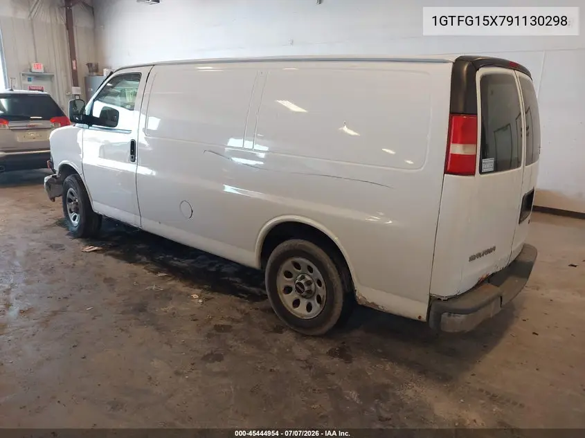 2009 GMC Savana Work Van VIN: 1GTFG15X791130298 Lot: 45444954